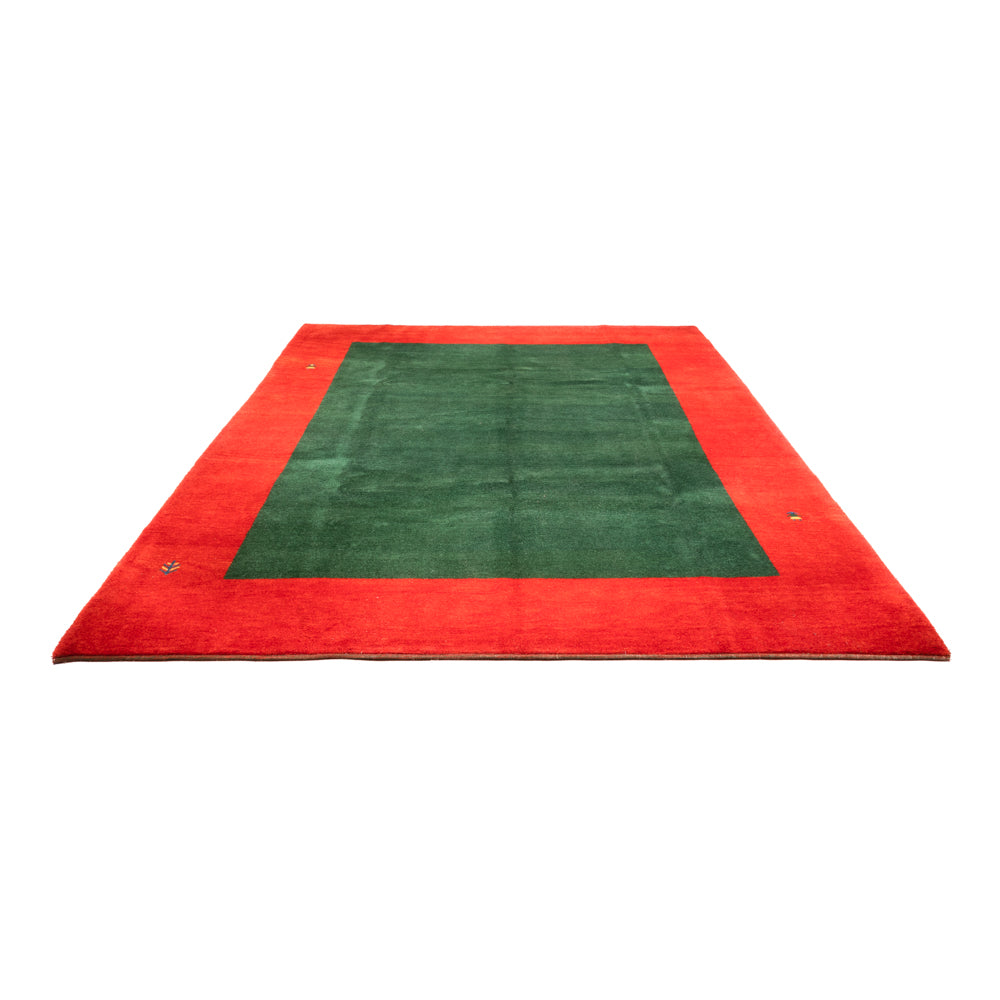 Gabbeh Teppich - Indus - Royal - 402 x 316 cm - grün