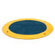 Gabbeh Teppich - Indus rund  - 195 x 195 cm - blau