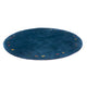Gabbeh Teppich - Indus rund  - 199 x 199 cm - blau