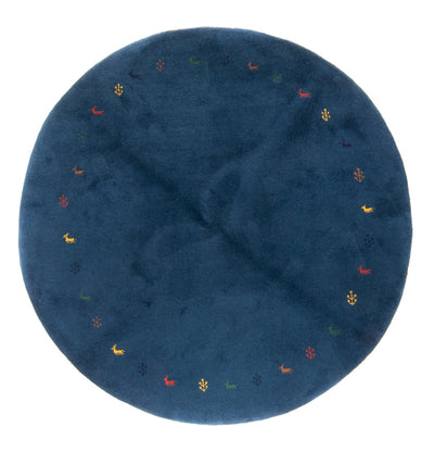 Gabbeh Teppich Indus 194x194cm - Wollteppich