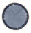 Nepal Teppich rund  - 197 x 197 cm - blau