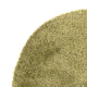 Hochflor Teppich rund  - 200 x 200 cm - olivgrün