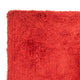 Hochflor Teppich - 240 x 170 cm - rot