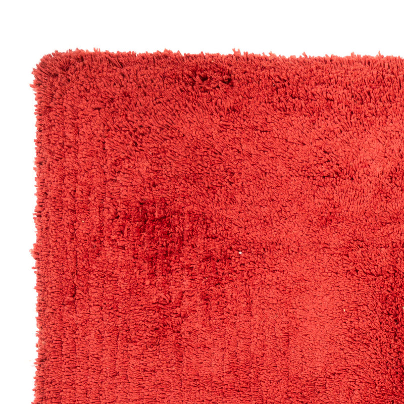 Hochflor Teppich - 240 x 170 cm - rot