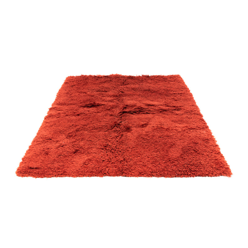 Hochflor Teppich - 230 x 160 cm - rot