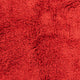 Hochflor Teppich - 200 x 140 cm - rot