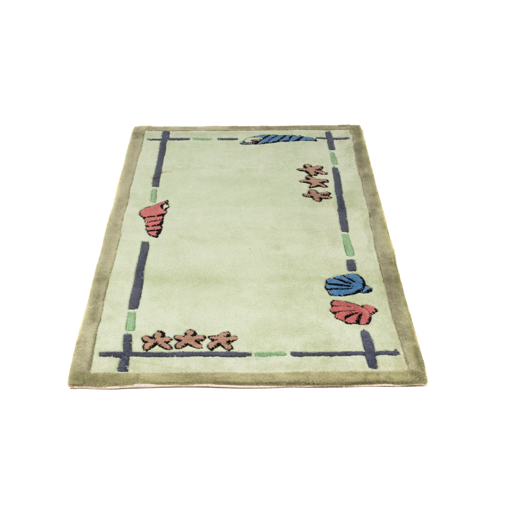 Moderner Teppich - 140 x 70 cm - beige