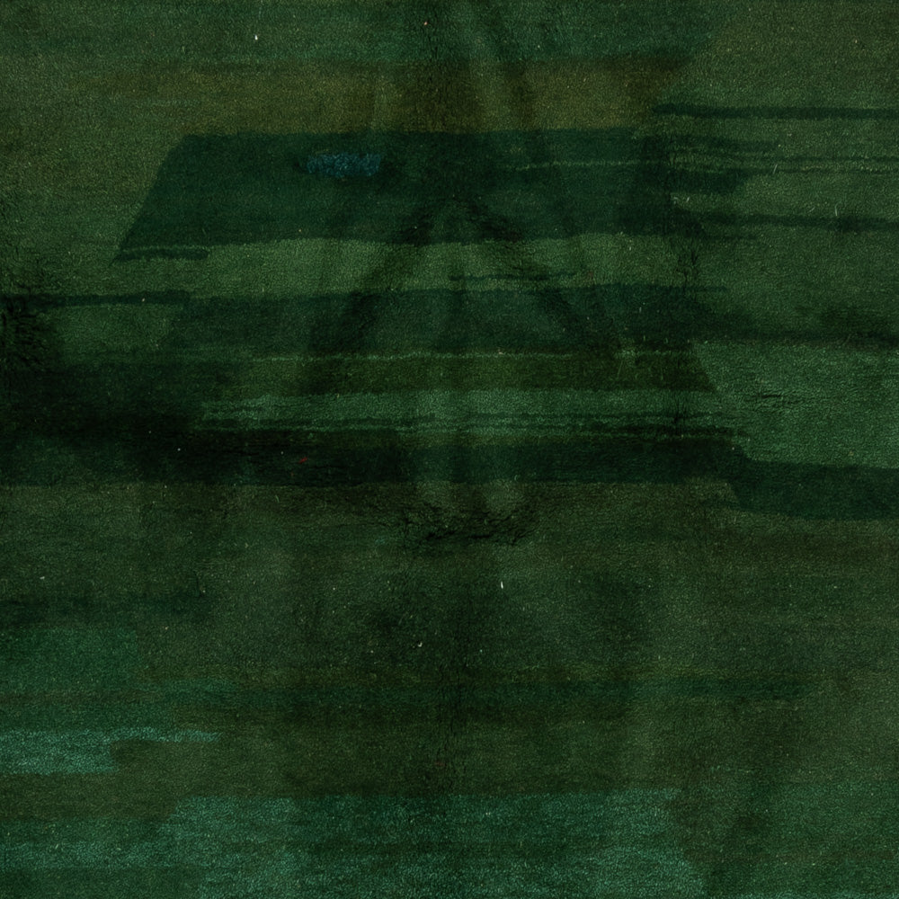 Gabbeh Teppich - Indus quadratisch  - 205 x 196 cm - grün