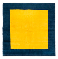 Gabbeh Teppich - Indus quadratisch  - 252 x 247 cm - gelb