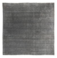 Gabbeh Teppich - Loribaft Softy quadratisch  - 250 x 250 cm - grau