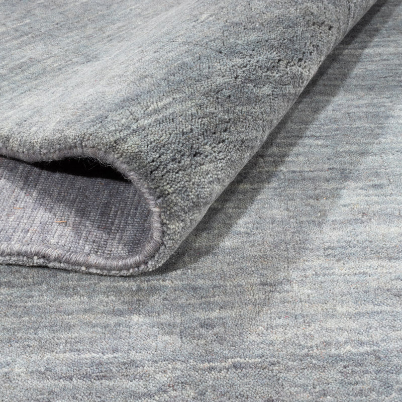 Gabbeh Teppich - Loribaft Softy quadratisch  - 250 x 250 cm - grau