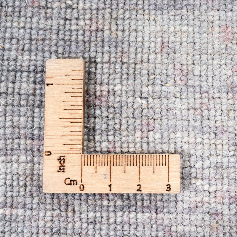 Gabbeh Teppich - Loribaft Softy quadratisch  - 250 x 250 cm - grau