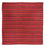 Kelim Teppich - Old quadratisch  - 240 x 238 cm - rot