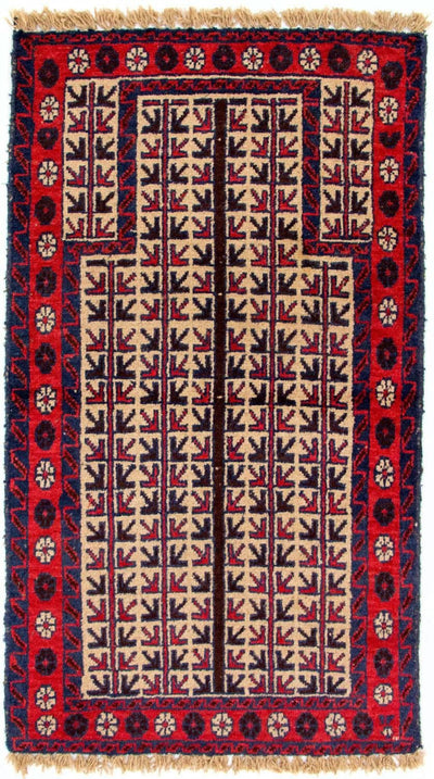 Belutsch Teppich 75x130cm - Orientteppich
