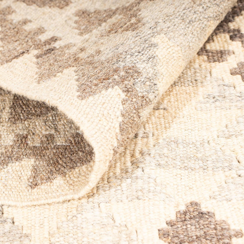 Kelim Teppich - Splash 190 x 130 cm - beige