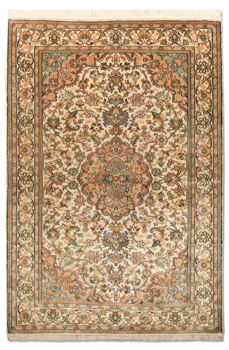 Seidenteppich - Kaschmir Seide 148 x 93 cm Teppichbrücke