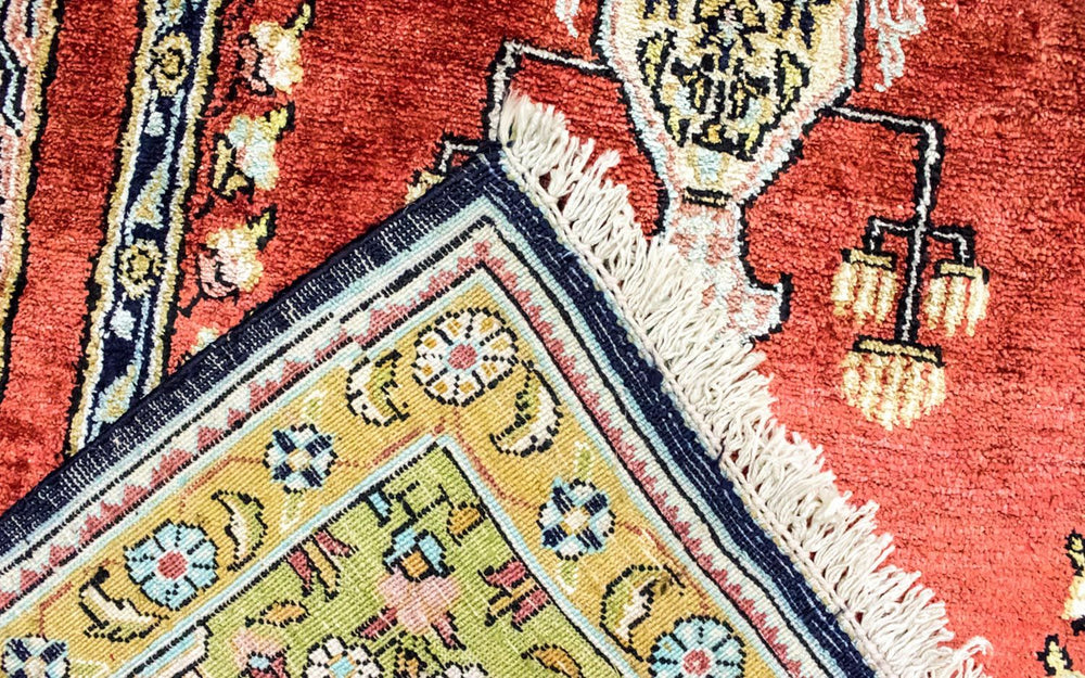 Seidenteppich - Kayseri 137 x 77 cm Teppichbrücke