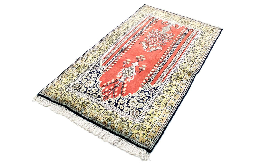 Seidenteppich - Kayseri 137 x 77 cm Teppichbrücke