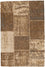 Patchwork Teppich 93 x 61 cm Fußmatte