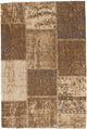 Patchwork Teppich 93 x 61 cm Fußmatte