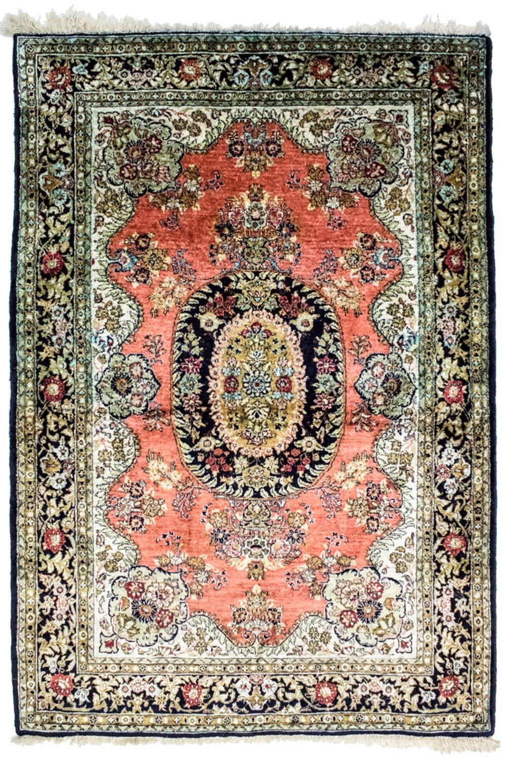 Seidenteppich - Kayseri 155 x 110 cm Teppichbrücke