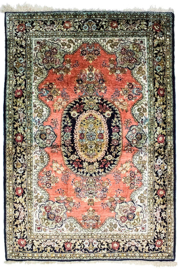 Seidenteppich - Kayseri 155 x 110 cm Teppichbrücke