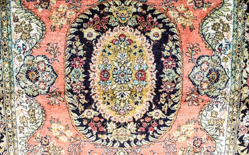 Seidenteppich - Kayseri 155 x 110 cm Teppichbrücke