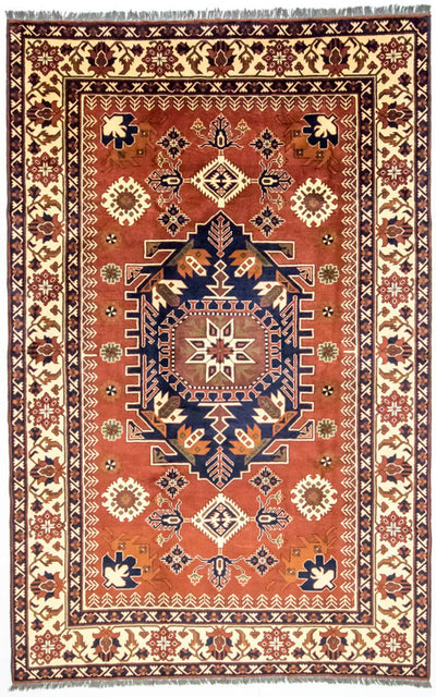 Hatschlu Teppich 203x313cm - Orientteppich - rost