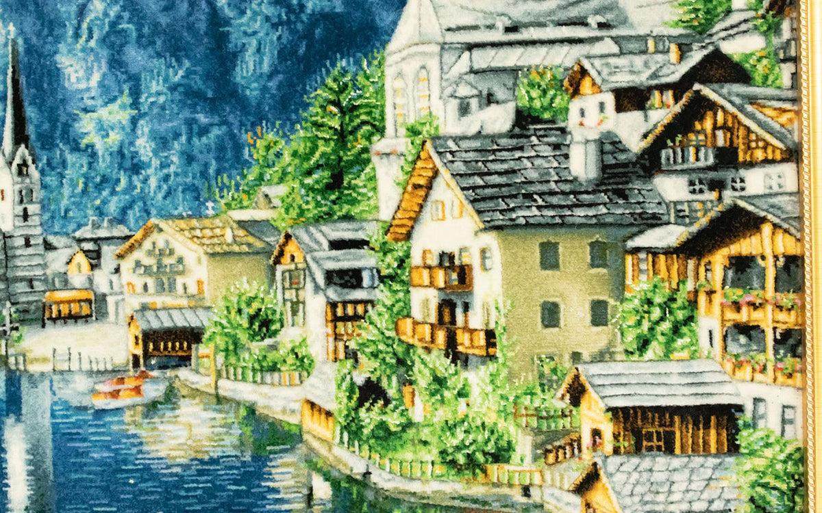 Bild-Teppich 108 x 83 cm Teppichbrücke