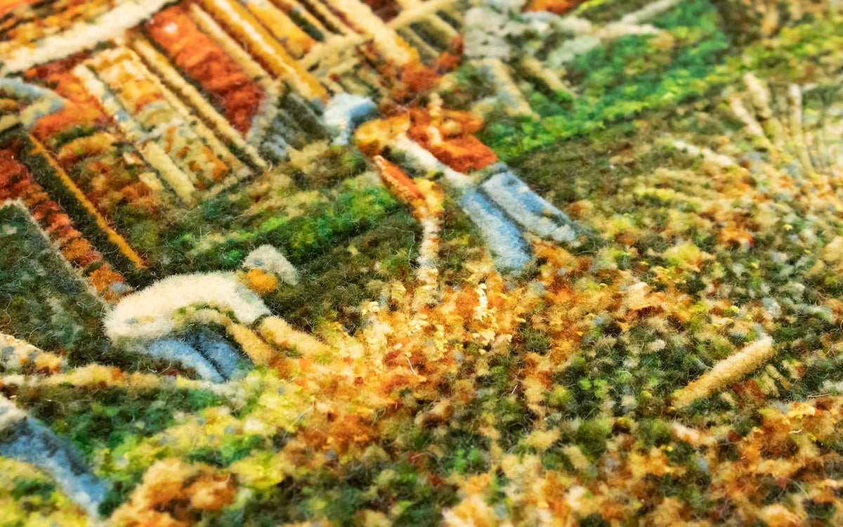 Bild-Teppich 102 x 62 cm Fußmatte