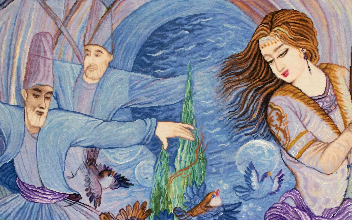 Bild-Teppich 103 x 70 cm Fußmatte