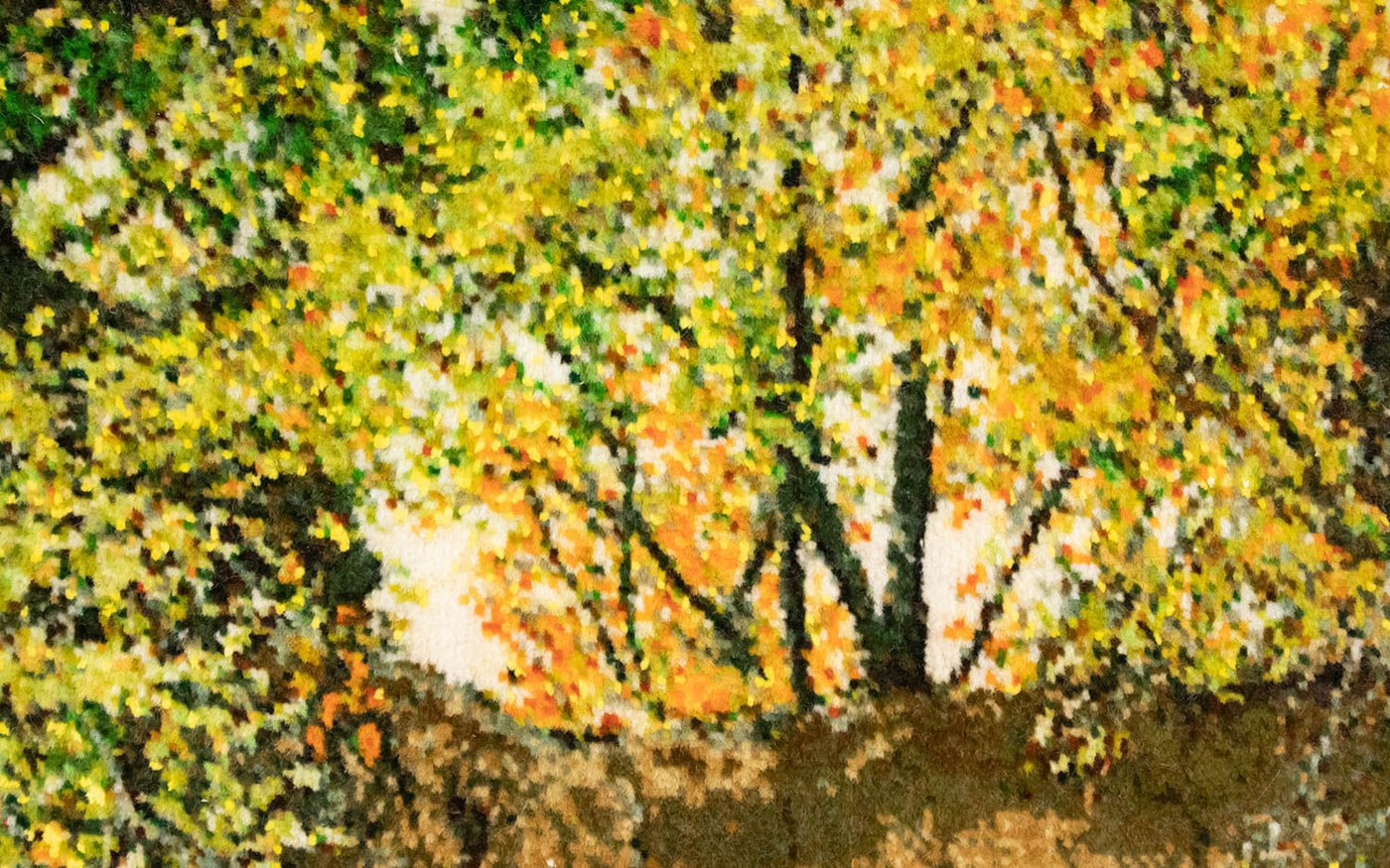 Bild-Teppich 98x77cm - Orientteppich