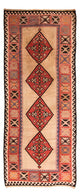 Kelim Teppich - Old 360 x 155 cm - mehrfarbig