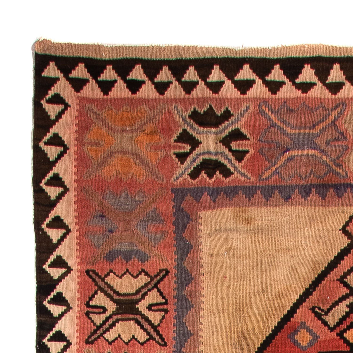 Kelim Teppich - Old 360 x 155 cm - mehrfarbig