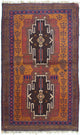 Belutsch Teppich 143x82cm - Orientteppich