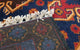 Belutsch Teppich 130 x 74 cm - blau