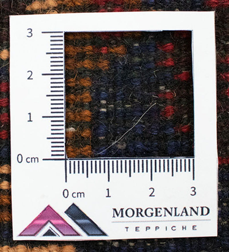 Belutsch Teppich 130 x 74 cm - blau