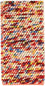 Filzkugelteppich 61 x 31 cm - bunt