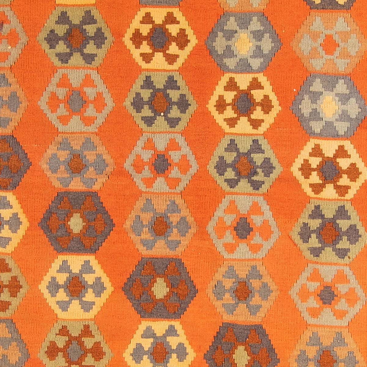 Kelim Teppich - Old 290 x 140 cm - mehrfarbig