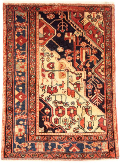 Nahavand Teppich 90x127cm - Perserteppich