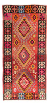 Kelim Teppich Old 150x350cm - Läufer / Mehrfarbig / 150 x 350 cm Läufer