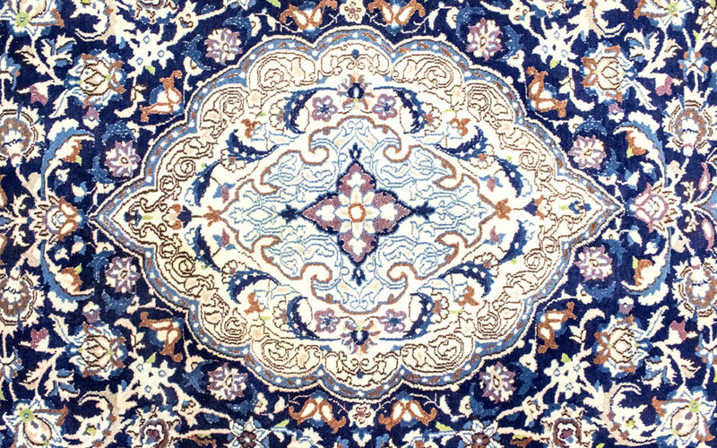 Perserteppich - Nain - Royal 291 x 199 cm Wohnzimmer Teppich