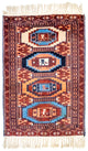 Afghan Teppich 69x46cm - Orientteppich