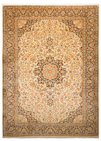 Seidenteppich - Kaschmir Seide 342 x 234 cm Wohnzimmer Teppich