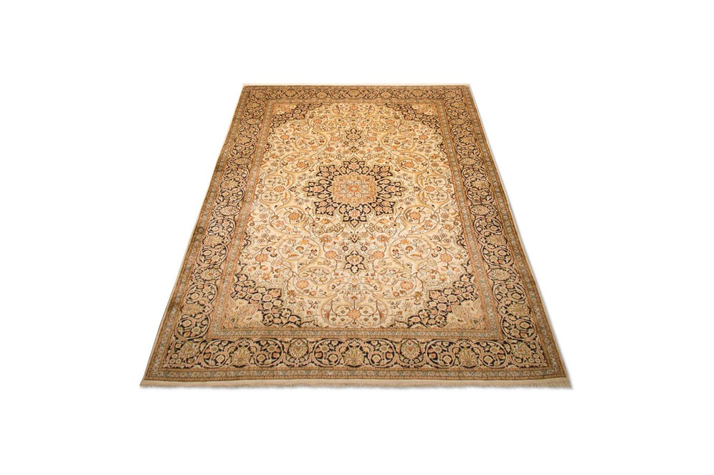 Seidenteppich - Kaschmir Seide 342 x 234 cm Wohnzimmer Teppich