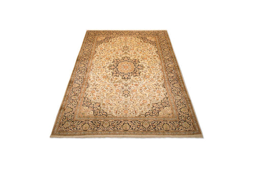 Seidenteppich - Kaschmir Seide 342 x 234 cm Wohnzimmer Teppich