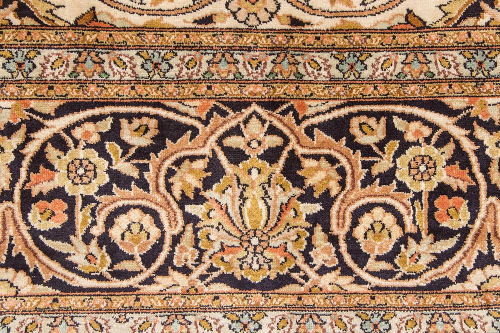 Seidenteppich - Kaschmir Seide 342 x 234 cm Wohnzimmer Teppich