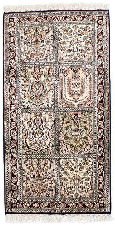 Kaschmir Seide Teppich 65x124cm - Orientteppich