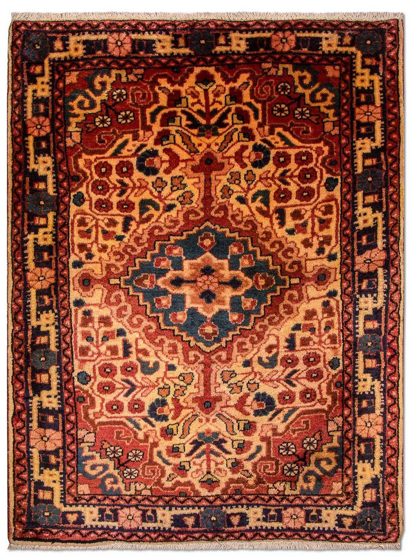 Perserteppich - Nomadic 95 x 68 cm - mehrfarbig
