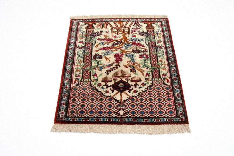 Seidenteppich - Ghom Seide - Premium 77 x 57 cm Fußmatte